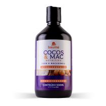 Condicionador Nutritivo Cocos e Mac 500ml - Baume Cosmetique