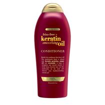 Condicionador OGX Frizz-Free + Óleo suavizante de queratina 750 ml
