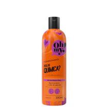 Condicionador Oh My Rolou Química 300ml Reconstrução PósQuímica, Óleo de Abacate e Blend Proteico Condicionador Oh My Rolou Química 300ml Reconstrução PósQuímica, Óleo de Abacate e Blend Proteico
