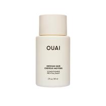 Condicionador OUAI de hidratação média com óleo de coco 90ml, tamanho de viagem Condicionador OUAI de hidratação média com óleo de coco 90ml, tamanho de viagem