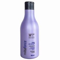 Condicionador para Cabelos com Queda Fragilizado Quebradiço Danificado Pós Progressiva WF Vitaforce 300ml