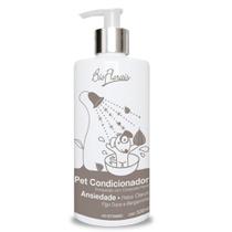 Condicionador para cachorro Pelos Claros tratamento floral para ansiedade Bio Florais 500ml