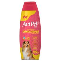 Condicionador para Cachorros Pet Hidrata e Nutre Oleo de Pracaxi PH Neutro Avipet 700ml Condicionador para Cachorros Pet Hidrata e Nutre Oleo de Pracaxi PH Neutro Avipet 700ml