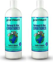 Condicionador para Cães Earthbath Aveia e Aloe Alivia Coceira 2x472ml