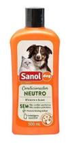 Condicionador Pet Para Caes E Gatos Sanol Dog Neutro 500 Ml