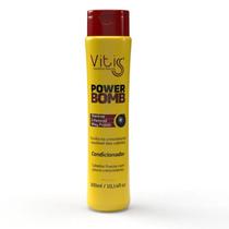 Condicionador Power Bomb 300 ml - Vitiss Cosméticos - Auxilia no Crescimento Saudável dos Fios