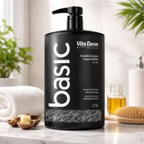 Condicionador Pro Basic Profissional Grande 2,5litro Vita Derm Tratamento Hidratação