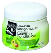 Condicionador QP Olive Mango Leave-In, pacote com 4 Condicionador QP Olive Mango Leave-In, pacote com 4