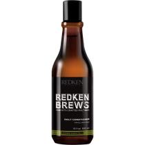 Condicionador Redken Brews Daily para homens 300 ml para cabelos macios