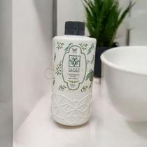 Condicionador Refil Dispenser Vegano 500ml Terra Organics c/Tampa Lacre Frasco Branco Realgems