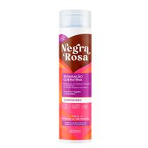 Condicionador Reparação Queratina Negra Rosa 300ml