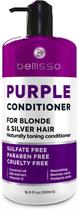 Condicionador roxo BELLISSO para cabelos loiros - sem sulfatos e parabenos Condicionador roxo BELLISSO para cabelos loiros - sem sulfatos e parabenos