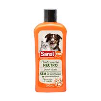 Condicionador Sanol Dog Neutro Para Cães E Gatos 500Ml