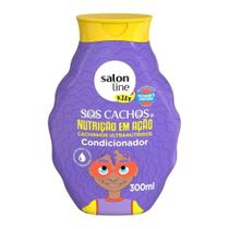 Condicionador SOS Cachos Kids Nutrição em Ação 300ml - Salon Line