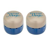 Condicionador Thread Ghi Magic Thread Round Blue-Ivory, pacote com 2