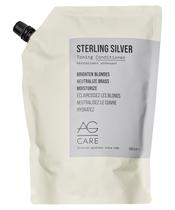 Condicionador Tonificante AG Care Sterling Silver 1L para cabelos loiros