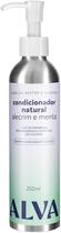 Condicionador Vegano Alva Alecrim &amp Menta Cabelos Mistos r Oleosos 250ml