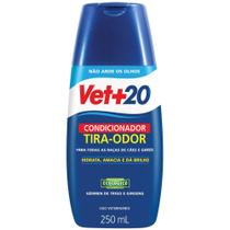 Condicionador Vet + 20 Para Cães e Gatos Tira Odor - 250ml Condicionador Vet + 20 Para Cães e Gatos Tira Odor - 250ml