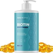 Condicionador volumizante de biotina para cabelos finos Condicionador volumizante para cabelos finos e fracos Sem sulfato, parabenos e silicone com proteínas vegetais nutritivas e vitaminas B Seguro para cores (25 fl oz)