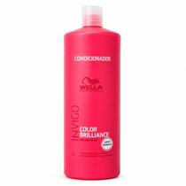 Condicionador Wella Professionals Invigo Color Brilliance 1000ml Proteção da Cor com Lime Caviar