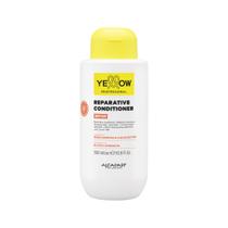 Condicionador Yellow Repair Alfaparf 500ml com Bond Complex nutritivo para reconstrução de cabelos danificados