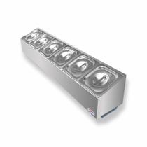 Condimentadora Lateral 6 Cubas ZPCNL06 Inox Condimentadora Lateral 6 Cubas ZPCNL06 Inox