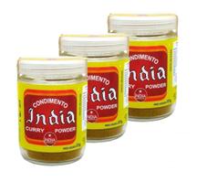 Condimento Curry Em Pó 57g ( Kit com 3) - India Condimento Curry Em Pó 57g ( Kit com 3) - India