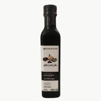 Condimento de Azeite de Oliva Extra Virgem com Alho Negro - Folhas de Oliva - 250ml
