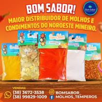Condimentos Bom Sabor 50 gramas cx com 20 unidades Condimentos Bom Sabor 50 gramas cx com 20 unidades