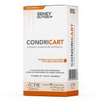 Condricart colágeno tipo ii condricart 60 comprimidos sidney oliveira