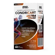 Condricart Ultra Power Colageno tipo II 60 capsulas - Sidney Oliveira