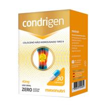 Condrigen Colágeno Tipo 2 com 30 Cápsulas Maxinutri
