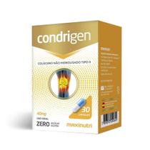 Condrigen Colágeno Tipo II 40mg 30 Cápsulas Maxinutri