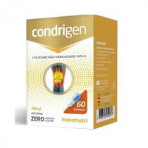 Condrigen Colágeno Tipo II 40mg 60 Cápsulas Maxinutri