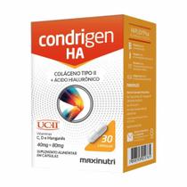 Condrigen H.A. Colágeno Tipo II + Ácido Hialurônico 30 Cápsulas Loja Maxinutri