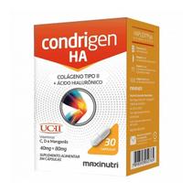 Condrigen H.A (Colágeno tipo II - UCII + Ác. Hialurônico) 30 Cápsulas - MaxiNutri