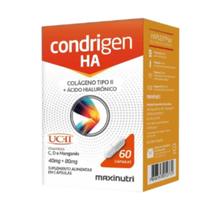 Condrigen HA Colágeno Tipo 2 Ácido Hialurônico 60 Cps Maxinutri Condrigen HA Colágeno Tipo 2 Ácido Hialurônico 60 Cps Maxinutri
