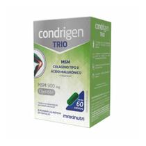 Condrigen Trio MSM 900mg 60 Cápsulas - Maxinutri