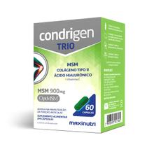 Condrigen Trio (MSM + Colágeno tipo II + HA + Vit.C) 60 Cápsulas - MaxiNutri - 4579