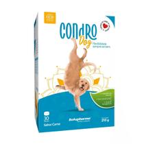 Condro dog 210g com 30 tabletes sabor carne para cães Condro dog 210g com 30 tabletes sabor carne para cães