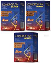 Condroflan Ultra Colageno Tipo II (2) 40MG +VIT D 60cap 3Uni