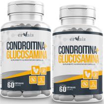 Condroitin + Glucosamina 2 Frascos Premium - Ervais