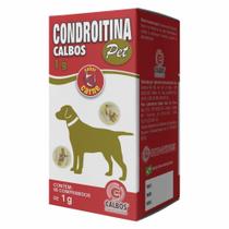 Condroitina Pet Calbos 1g - Embalagem com 60 Comprimidos