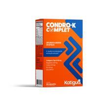 Condrok completo calcio magnésio colageno tipoii k2 d3 60caps katigua