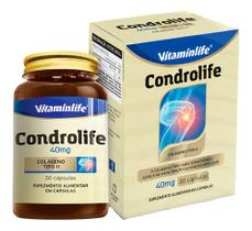 Condrolife Colágeno Tipo Ll 40mg 30 Cápsulas Vitaminlife Sabor Natural Condrolife Colágeno Tipo Ll 40mg 30 Cápsulas Vitaminlife Sabor Natural