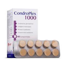 Condroplex 1000 Suplemento P/ Cães E Gatos C/ 60 Comprimidos