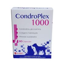 Condroplex 1000mg 60 cáps Avert Suplemento Articulação Cães
