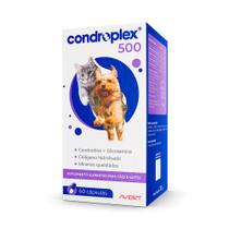 Condroplex 500 para Cães e Gatos 60 Cápsulas