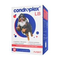 Condroplex Lb 120g 60 Comprimidos Suplemento Cães Avert