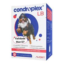 Condroplex Lb 60 Comprimidos 120g Suplemento Alimentar Pet Cães Avert